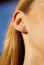 Load image into Gallery viewer, Kiss stud Earrings - Silver Plated