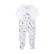 Load image into Gallery viewer, Little Paws Placement Print Babygrow