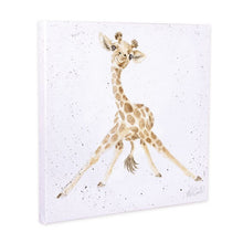 Load image into Gallery viewer, Stand tall, giraffe Canvas