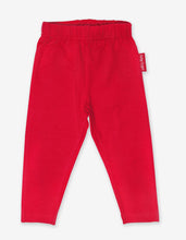 Load image into Gallery viewer, Organic Red Basic Leggings