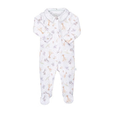Load image into Gallery viewer, 'LITTLE SAVANNAH' AFRICAN ANIMAL PRINTED ALL OVER BABYGROW