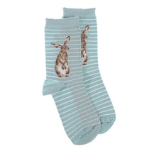 Load image into Gallery viewer, 'Hare and the Bee' socks