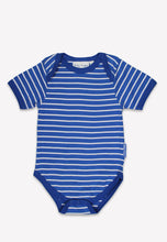 Load image into Gallery viewer, Organic Whale Waves Print Baby Gift Set
