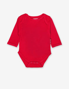 Organic Red Long sleeve Basic Body