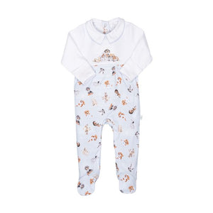 Little Paws Placement Print Babygrow