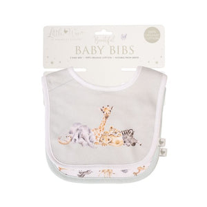 Little Wren Bib Gift Set - Little Savannah