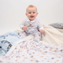 Load image into Gallery viewer, Little Paws Placement Print Babygrow

