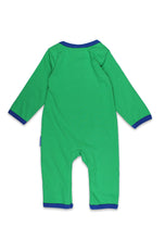 Load image into Gallery viewer, Organic Hillside Tractor Applique Sleepsuit
