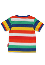 Load image into Gallery viewer, Organic Rainbow Sheep Pocket Applique Short-Sleeved T-Shirt
