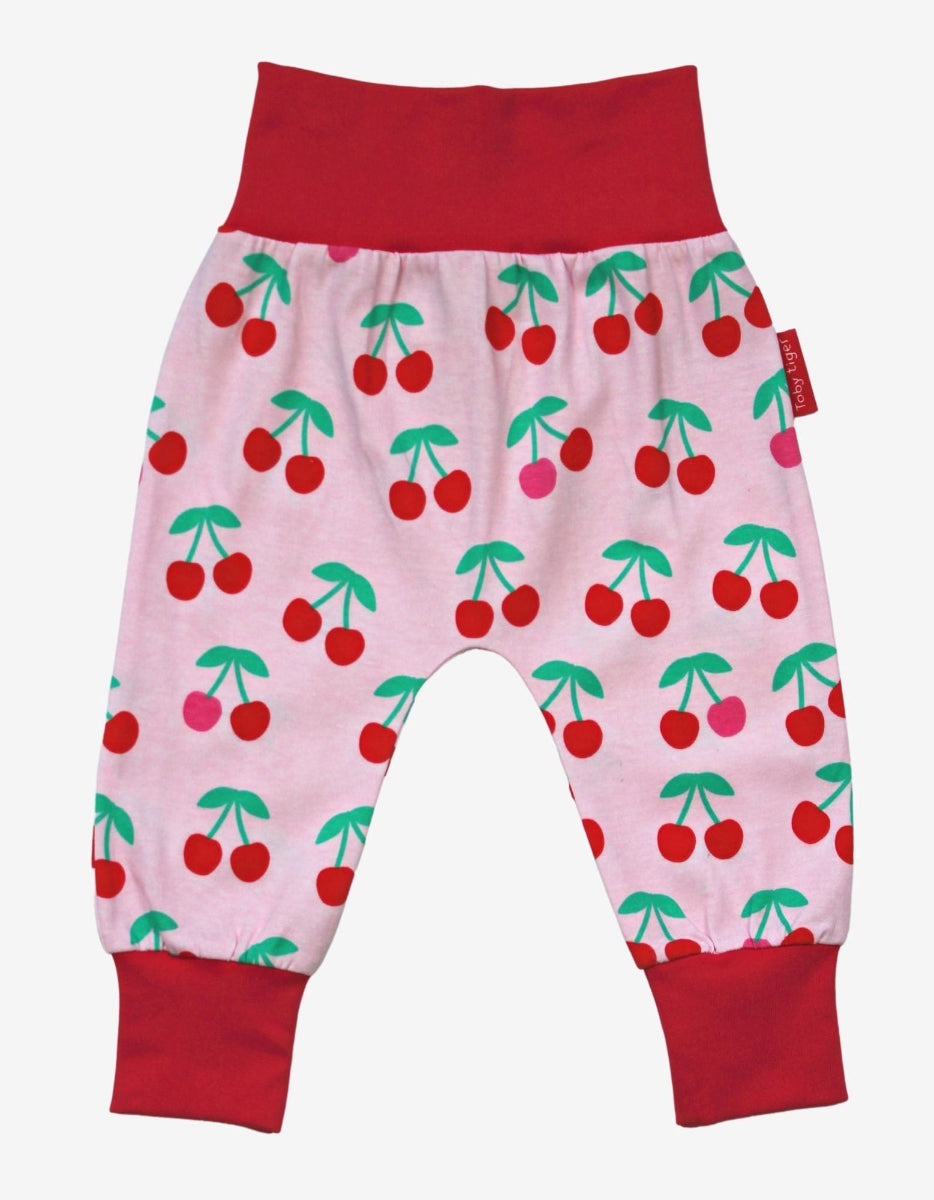 Organic cherry print Yoga Pants