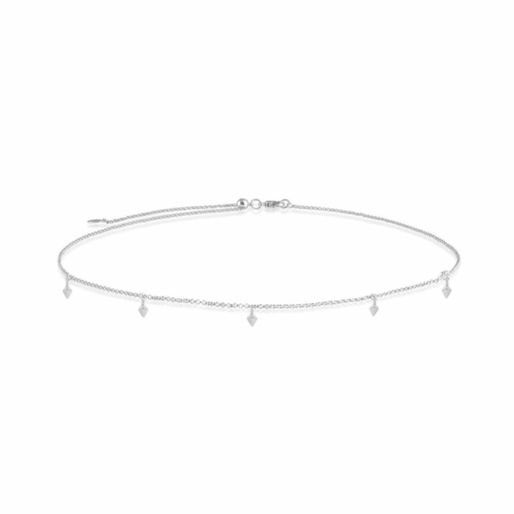 CELINE Layering CHOKER CHARM Silver