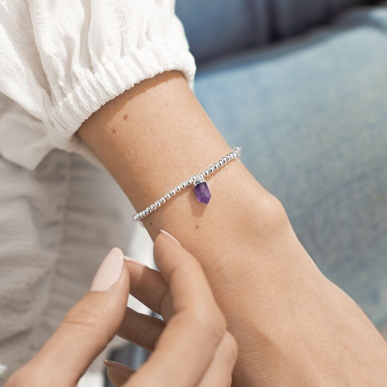 CRYSTAL A LITTLE | PROTECTION / AMETHYST  | LOVE BRACELET
