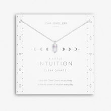 Load image into Gallery viewer, CRYSTAL A LITTLE | CLEAR QUARTZ | INTUITION NECKLACE
