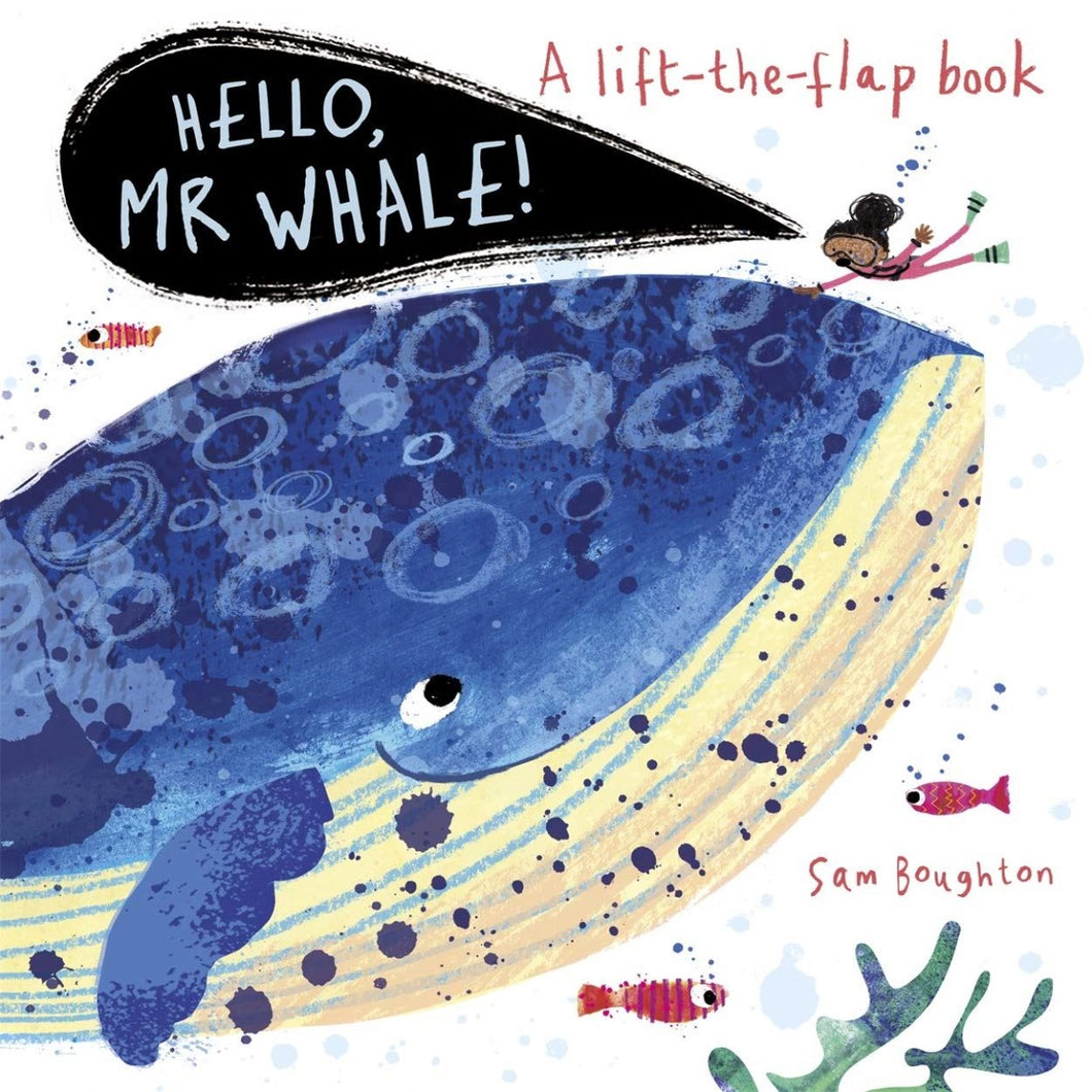 HELLO MR WHALE (LIFT THE FLAP) (BOARD)