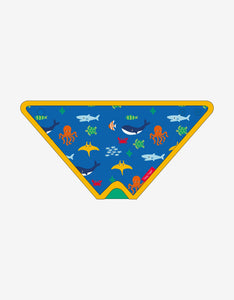 Organic Bib Sealife Print