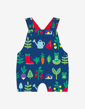 Load image into Gallery viewer, Organic Vegetable Garden Dungaree Shorts
