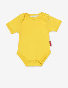 Organic Yellow  short sleeve Basic Body