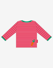 Load image into Gallery viewer, Organic Frog AppliqueLong sleeve T-Shirt
