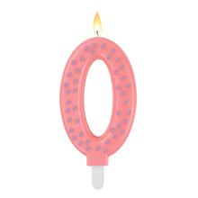 Load image into Gallery viewer, Maxi Cake Candle Number in Pink
