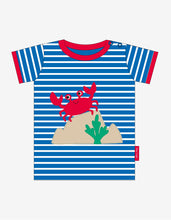 Load image into Gallery viewer, Organic Crab Applique SS T-shirt
