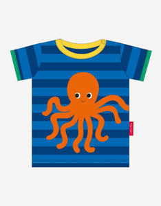Organic Octopus Applique SS T-shirt