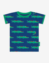 Load image into Gallery viewer, Organic Crocodile Print SS T-shirt
