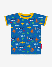 Load image into Gallery viewer, Organic Sealife Print SS T-shirt
