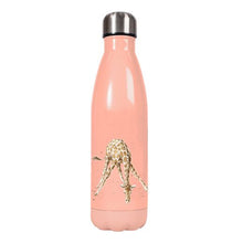 Load image into Gallery viewer, &#39;Flowers and Giraffe&#39;  Water Bottle
