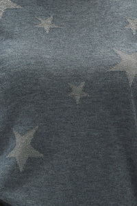 Velma Jumper - Grey with Silver Scattered Stars