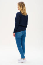 Load image into Gallery viewer, SALE WAS €67.99 NOW €47.60 30% OFF Navy Sunset Lightening Flash Jumper
