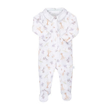 Load image into Gallery viewer, &#39;LITTLE SAVANNAH&#39; AFRICAN ANIMAL PRINTED ALL OVER BABYGROW
