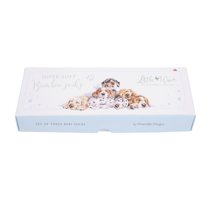 'LITTLE PAWS' DOG BABY SOCKS