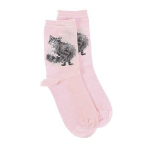 'Glamour Puss' Cat socks